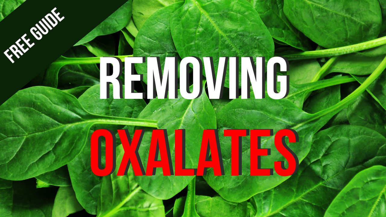 Free oxalate guide - learn how to avoid oxalate toxicity!